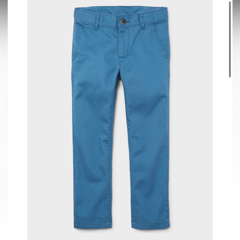 The Children’s Place Boys Uniform Stretch Skinny Chino Pants - Bluestone